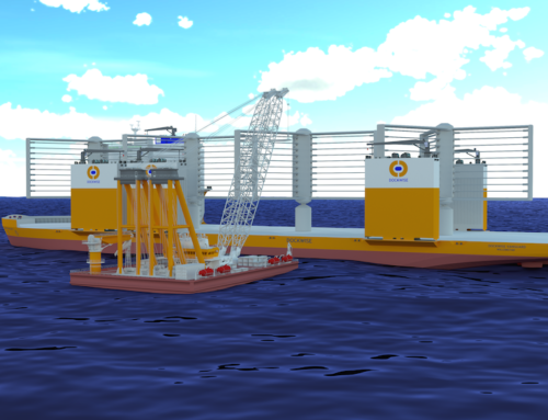 Ocean Energy Turbine Installation 4
